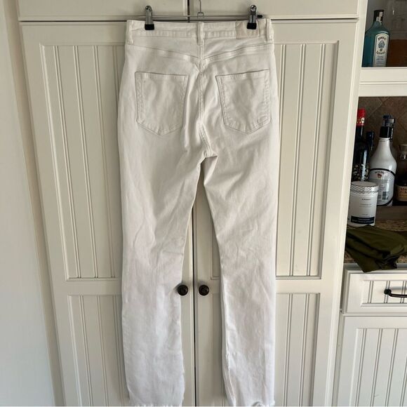 White Distressed Jeans - Picture 9 of 10